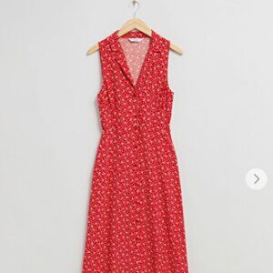 & Other Stories Vintage-Inspired Sleeveless Midi Sundress